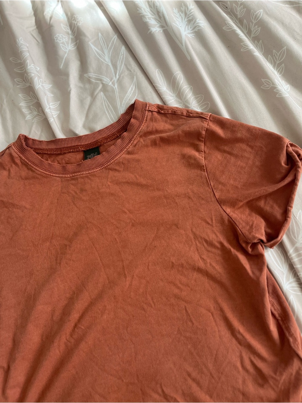 orange peach tee